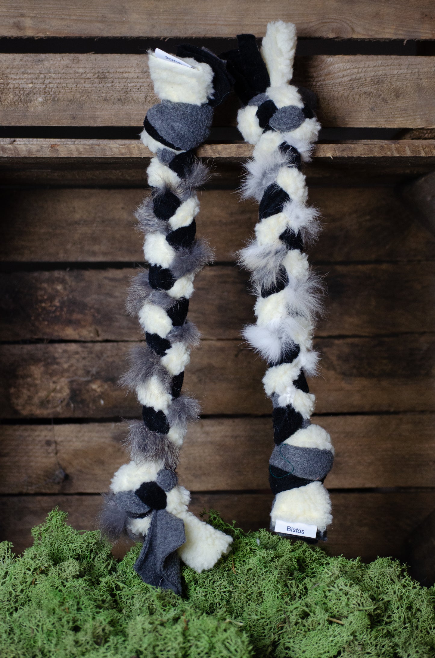 Kampfläta Kanin – slitstark fläta med oemotståndlig päls för motiverande kamp