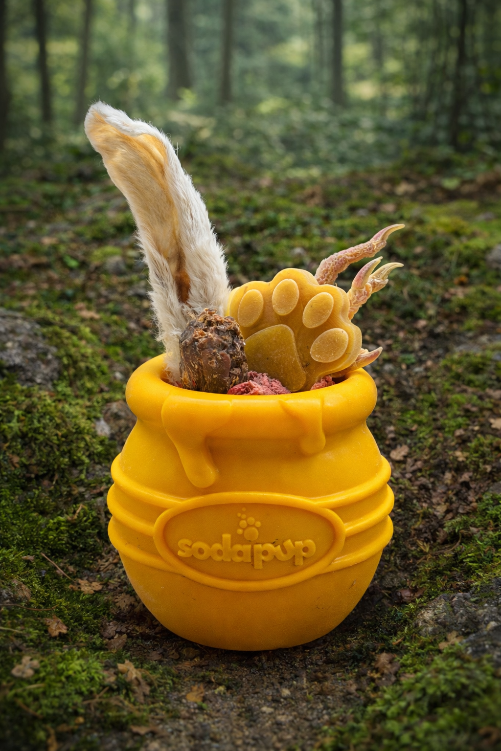 Honey Pot – den EXTREMT tåliga leksaken för färskfoder, berikning och långvarig aktivering.