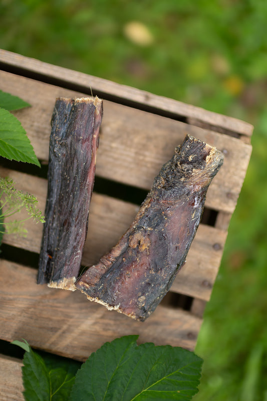 Hästmuskel – segt och tåligt naturtugg för riktiga tuggälskare
