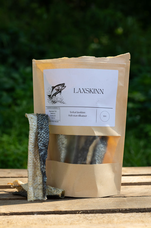 Torkat Laxskinn – Naturligt, smakrikt & rikt på omega-3