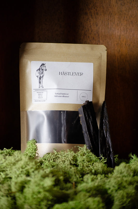 Hästlever – näringsrik, mjuk och naturligt smakrik belöning