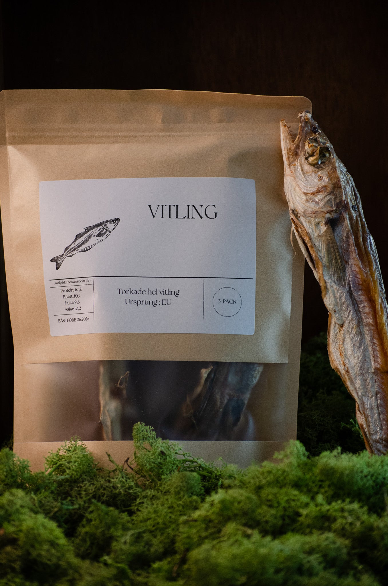 Torkad hel vitling – naturligt, näringsrikt och smakfullt