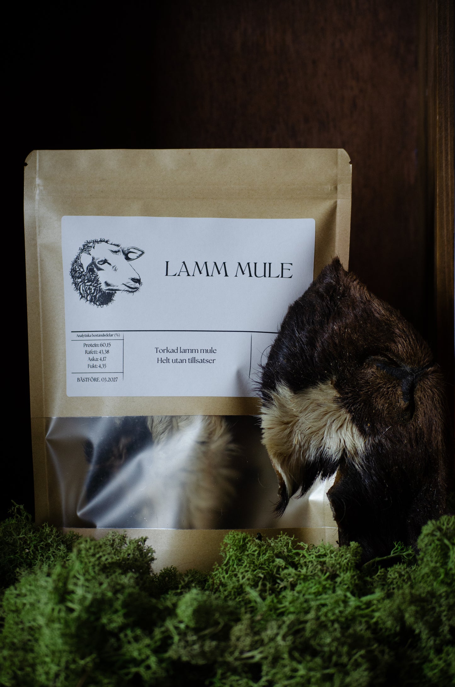 Lamm mule – naturligt, segt och smakrikt tugg för alla hundar