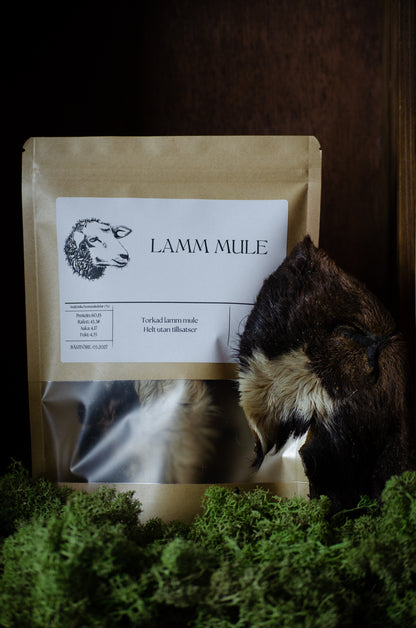 Lamm mule – naturligt, segt och smakrikt tugg för alla hundar