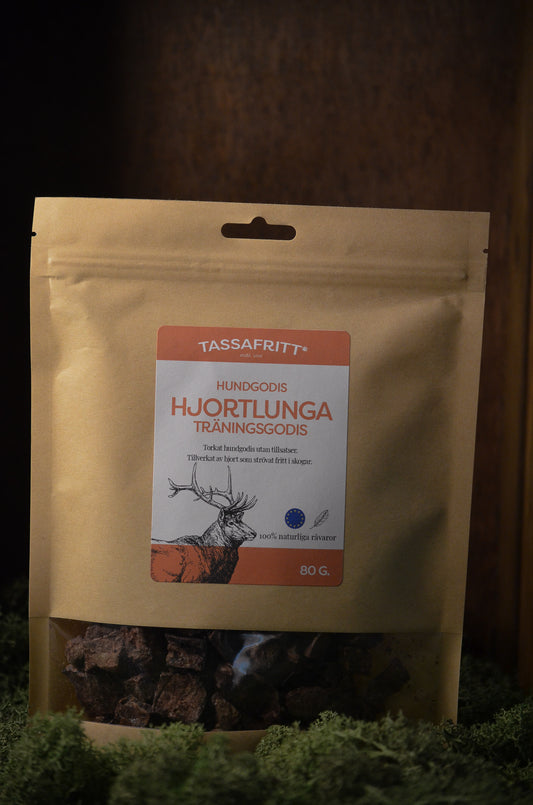 Tassafritt Belöningsgodis – Hjortlunga