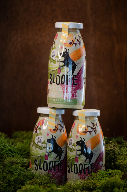 Sloofie – Getkött & grönsaker för lyckliga magar och energiska tassar