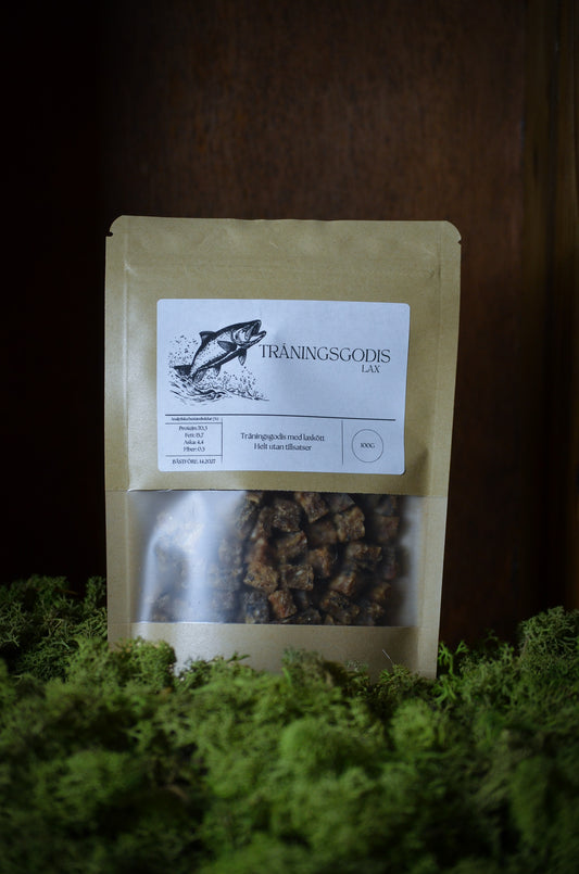 Träningsgodis lax – proteinrikt, naturligt och fullt av omega