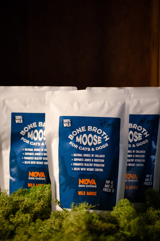 Benbuljong med Älg smak – Naturlig och Näringsrik