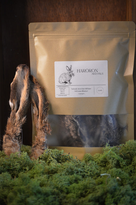 Haröron – Spröd och naturlig njutning för din hund