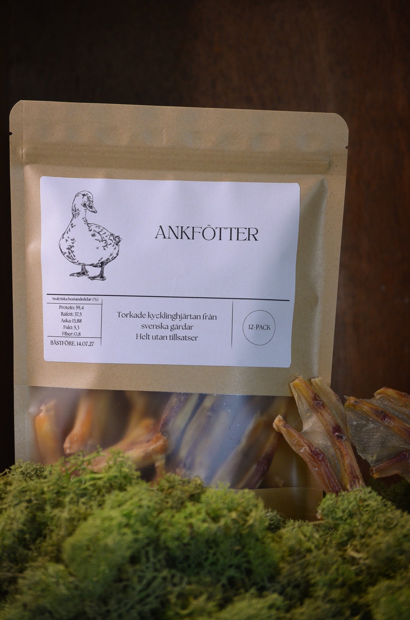 Ankfötter – Smakrikt och naturligt tugg för lyckliga hundar