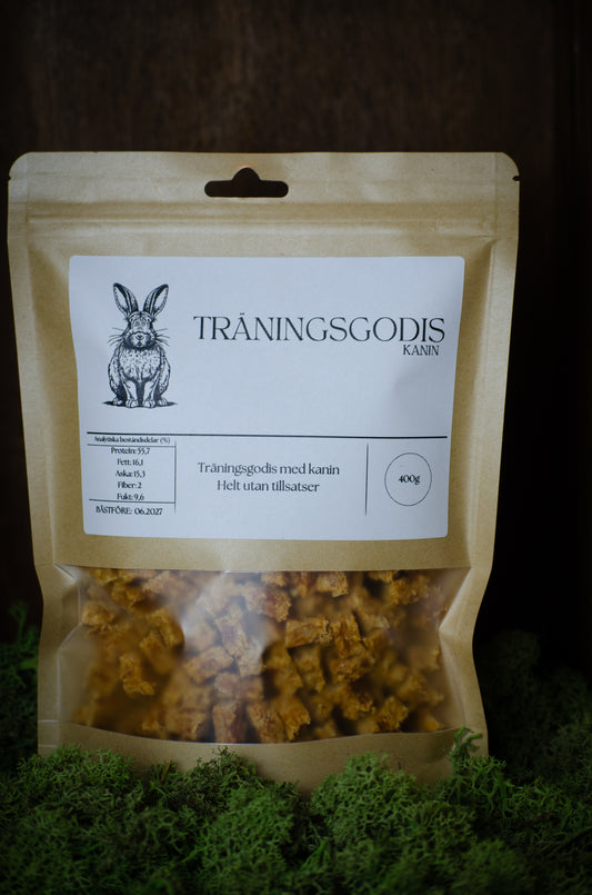 Träningsgodis Kanin – mjuka belöningsbitar i storpack
