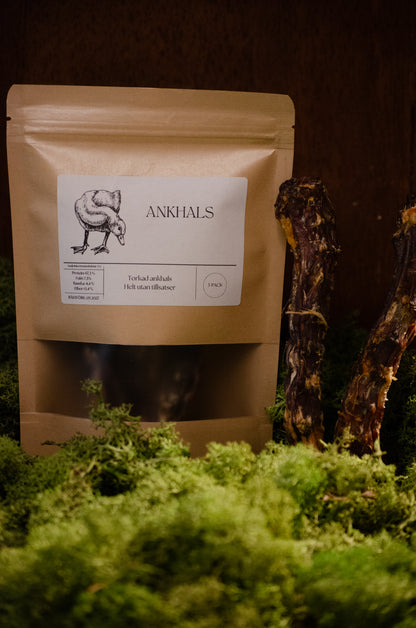 Torkad Ankhals – Krispigt & Smakrikt Hundsnacks