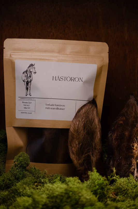 Torkade Hästöron – Naturligt & Skonsamt Hundgodis