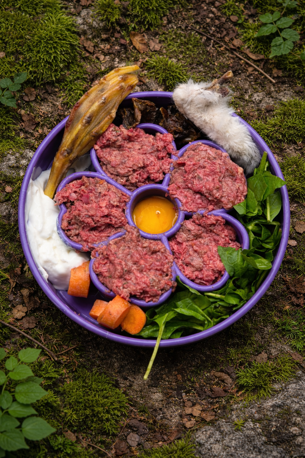 Flower eBowl– den blomformade slowfeeder-skålen