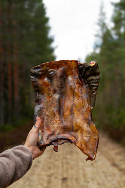 Torkat Hästskinn XL – Extra Hårt & Fettsnålt Tugg