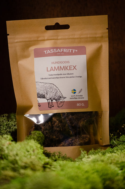 Tassafritt Lammkex – Mjuka godbitar med mycket smak